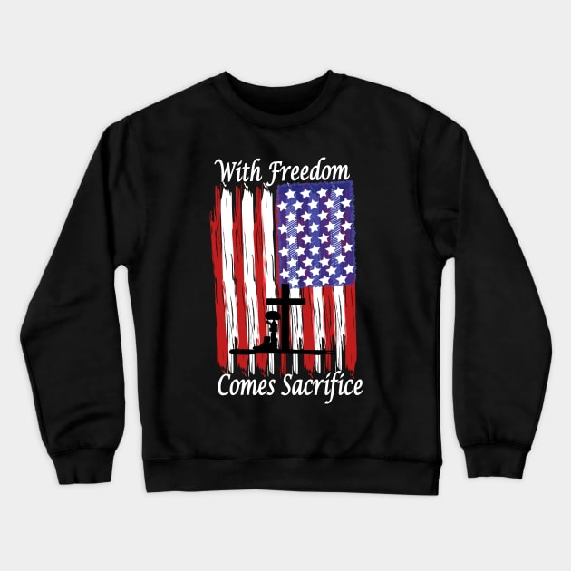 Freedom Crewneck Sweatshirt by tshirts88